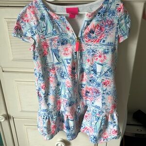 Lilly beach cover up!  Size M (6-7)